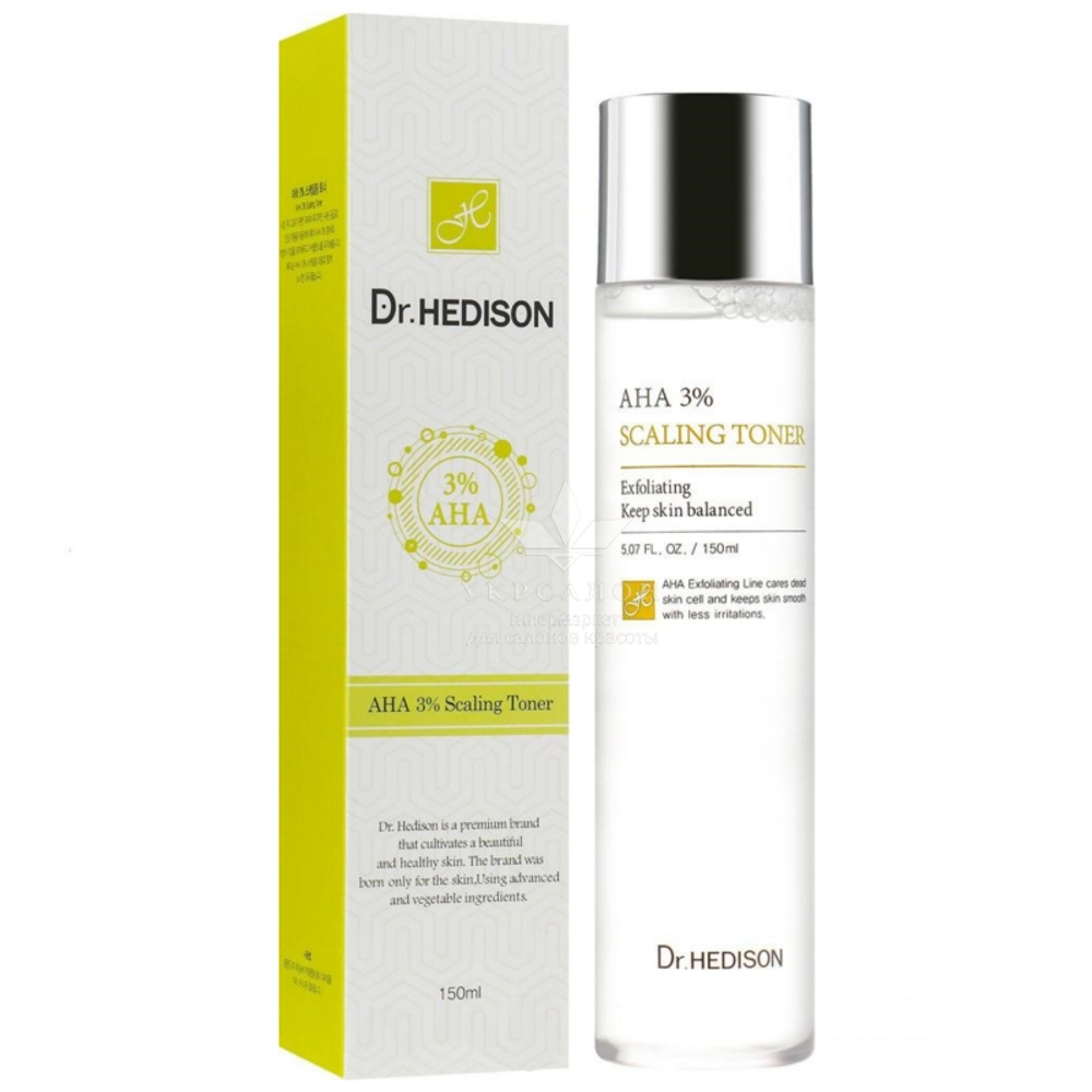 Тонер для проблемної шкіри Dr.Hedison AHA 3% Toner