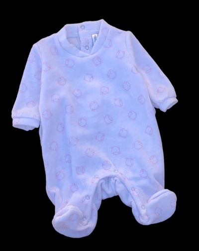 Чоловічок "Ведмежатко", велюр ТМ "Idexe" (50 см)