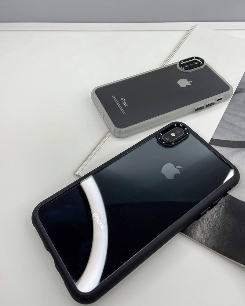 Чехол iPhone XR Crystal Case /black/