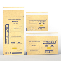 Набор коричневых крафт-пакетов 60*100 мм ProSteril (100 шт)