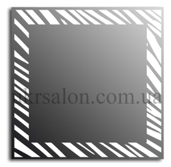 Зеркало Zebrano с подсветкой