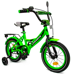 Дитячий велосипед Like2bike Sky 14 дюймів з багажником