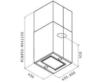 Витяжка ELICA KUADRA ISLAND IX/A/60