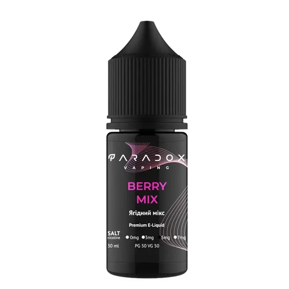 Солевая Жидкость Paradox Berries Mix 30мl