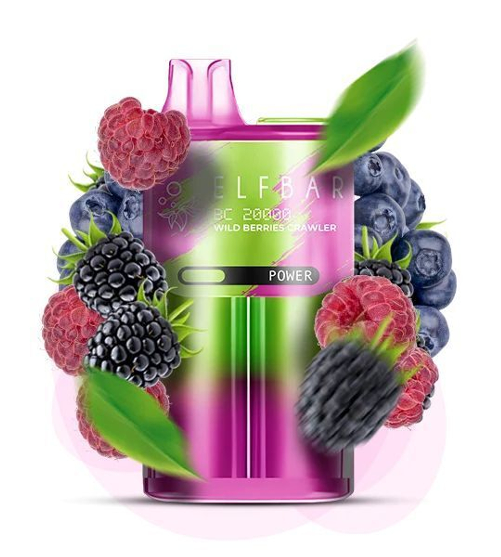 Elf Bar BC20000 - Wild Berries Crawler (5% nic)