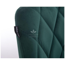 Стільчик для візажу Lari velor black