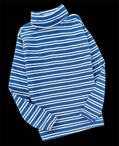 Водолазка "Смугастик", начісний інтерлок ТМ "Saze pagu"