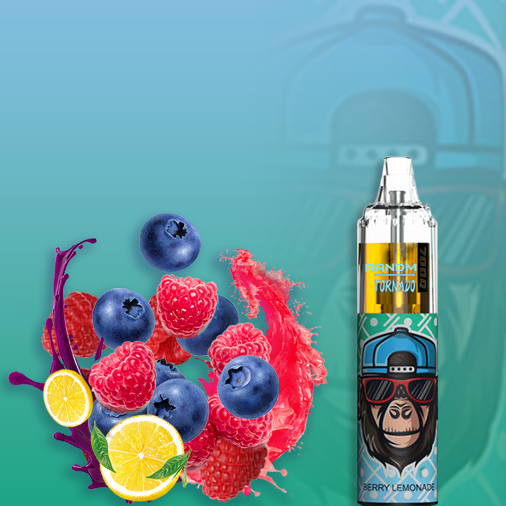 RandM Tornado 7000 2% Berry Lemonade