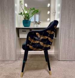 Стульчик мастера  Leganza velor на ножках