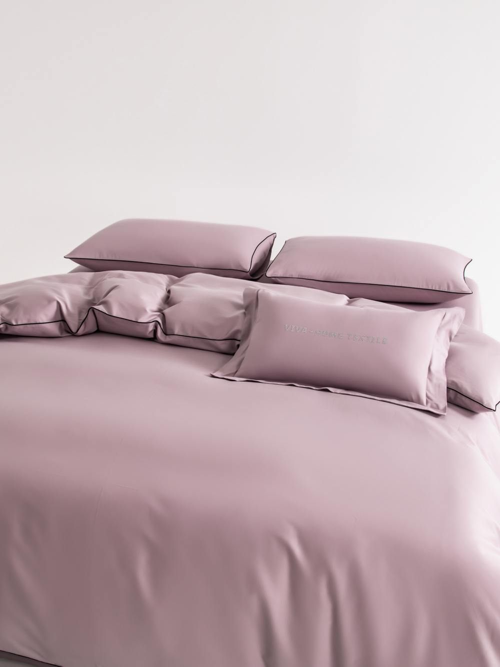 Комплект постельного белья Однотонный Сатин Элитный OCE008