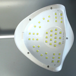 Лампа для маникюра и педикюра на штативе Sun X5, 120 Вт, белая