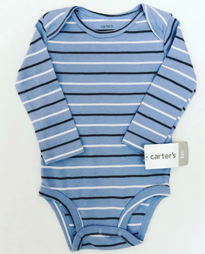 Боді з довгим рукавом, інтерлок ТМ "Carter's" (68 см)