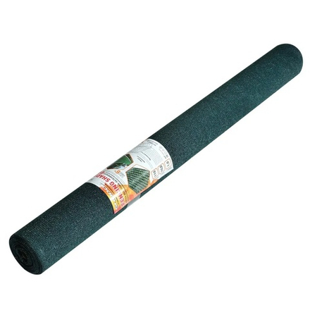 Сетка садовая затеняющая заборная 1,5х50м 90% затенения (плотность 110г/м2)