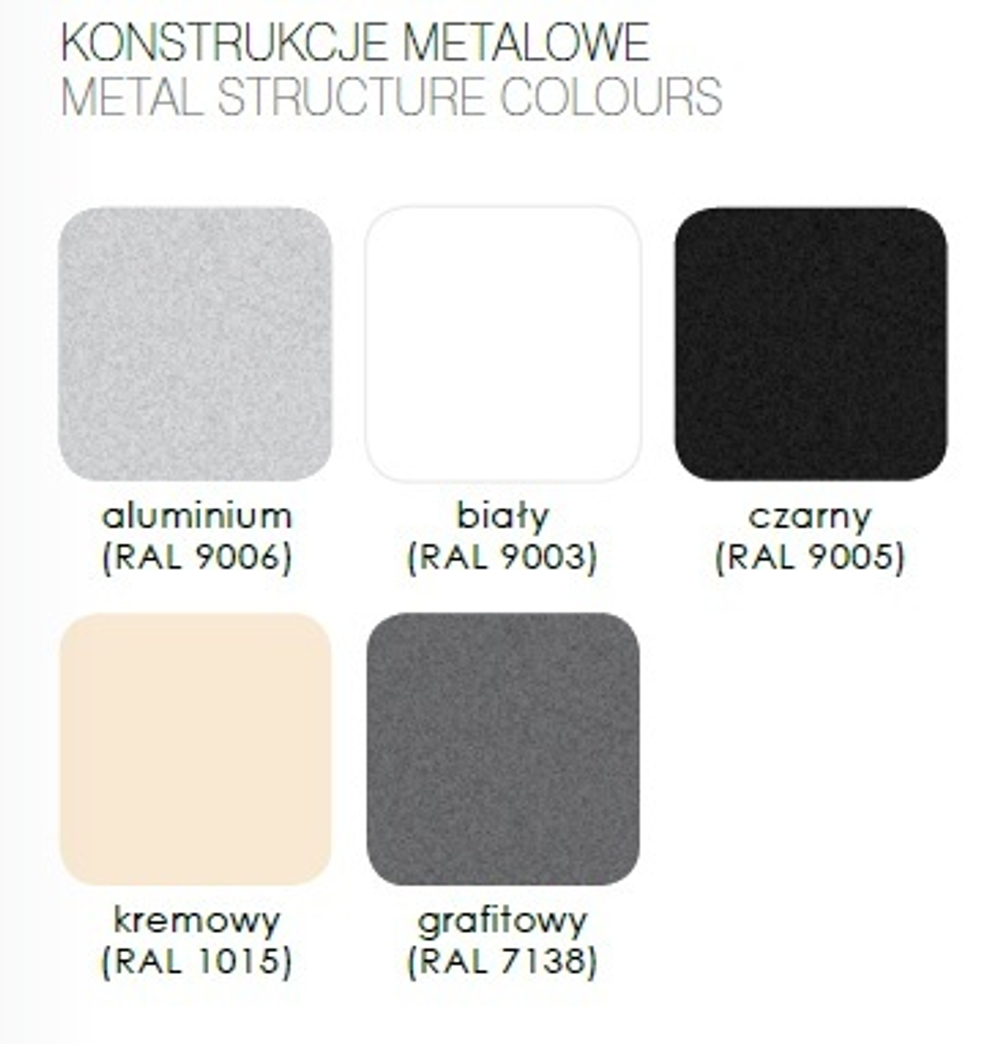 Варианты цвета для подлокотников Panda