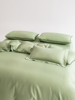 Комплект постельного белья Однотонный Сатин Элитный OCE012