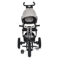 Дитячий триколісний велосипед Turbo Trike MT 1006 гумові колеса