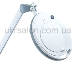 Лампа-лупа 6014 LED-3(5) с регулировкой яркости, холодный свет, 1-12W