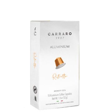Кофе в капсулах Nespresso Carraro Aluminium Ristretto 10 шт