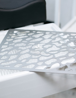 Педикюрная вытяжка Panther Air Max біла silver