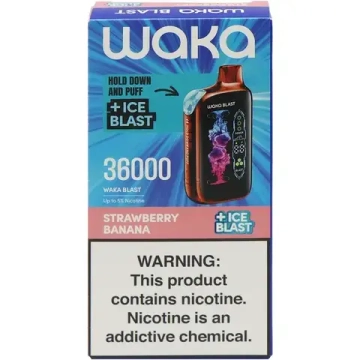 Waka Blast 36000 - Strawberry Banana (5-7%)