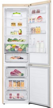 Двокамерний холодильник LG GC-B509MEWM