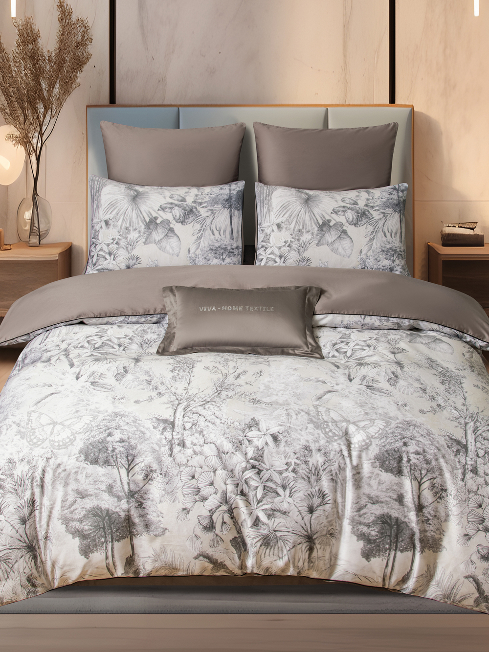 Комплект постельного белья Сатин Премиум CPA052