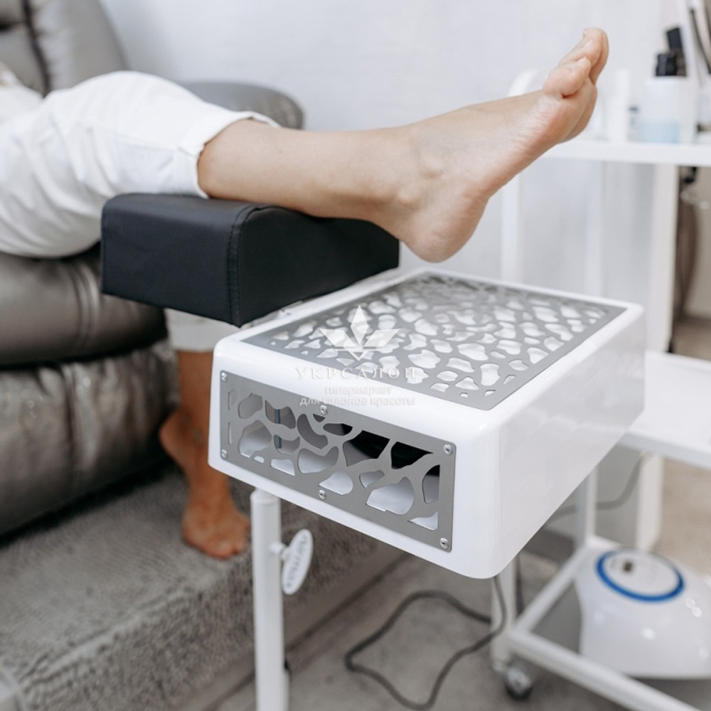 Педикюрная вытяжка Panther Air Max біла silver