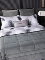 Комплект постельного белья Сатин Velouria Luxe с Одеялом VL013