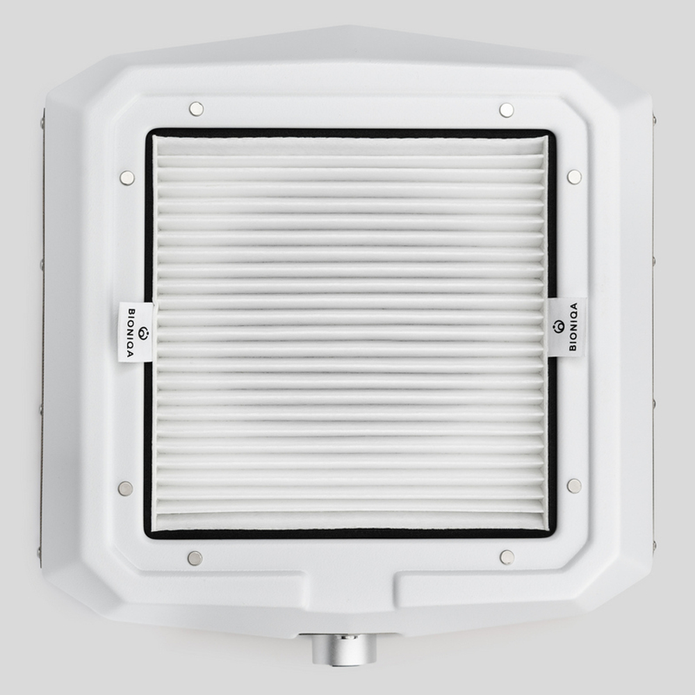 Настільна витяжка для манікюру з фільтром HEPA Bioniqa Tabletop H+ V2 White