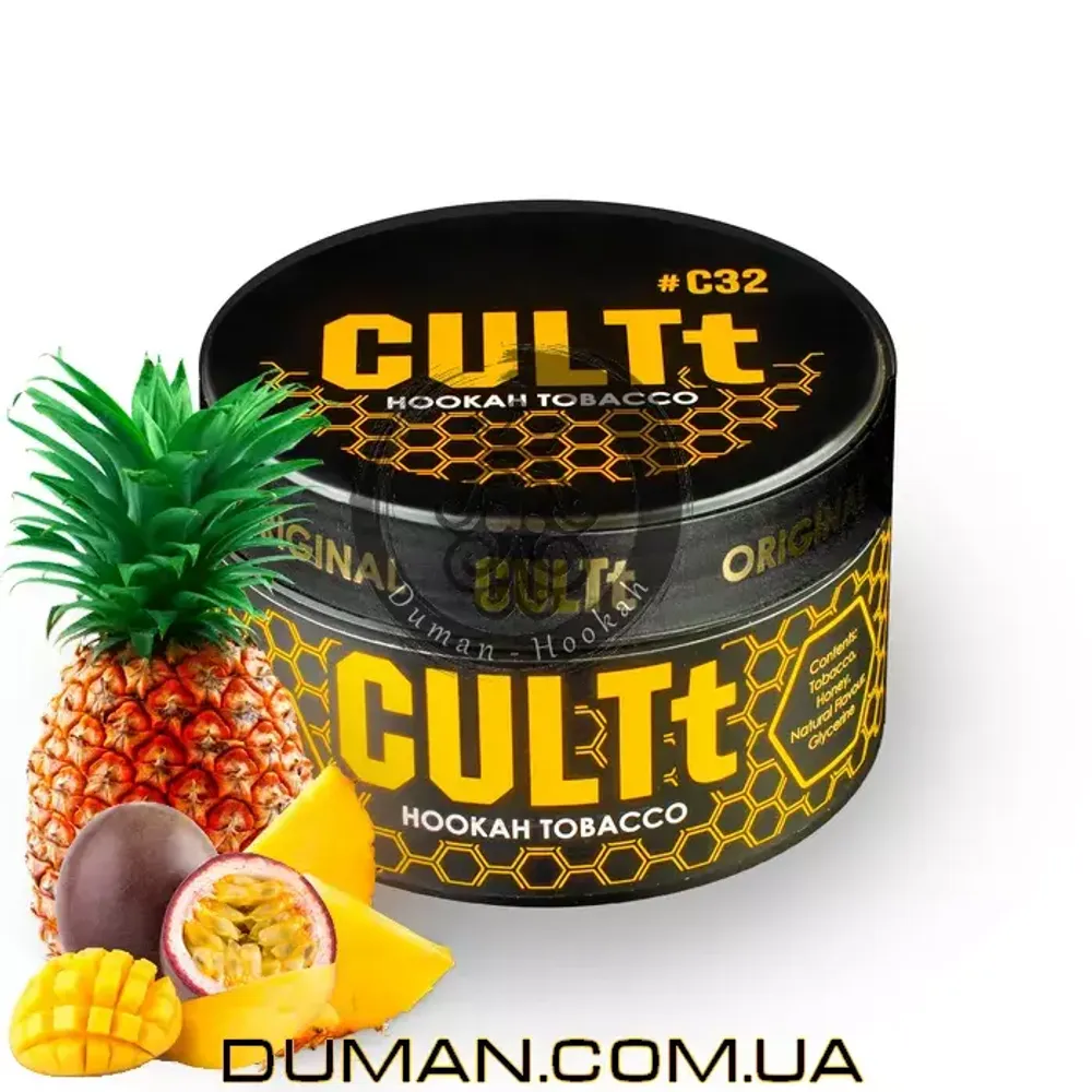 CULTt C32 Mango Passion Fruit Pineapple (Культ Манго Маракуйя Ананас) На вес 25г