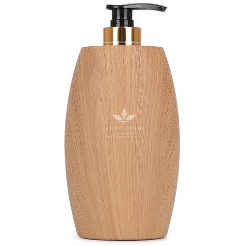 Підігрівач для масажної олії з флаконом 300 мл, світло-коричневий