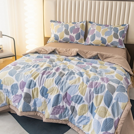 Комплект постельного белья Сатин с Одеялом 100% хлопок OB148