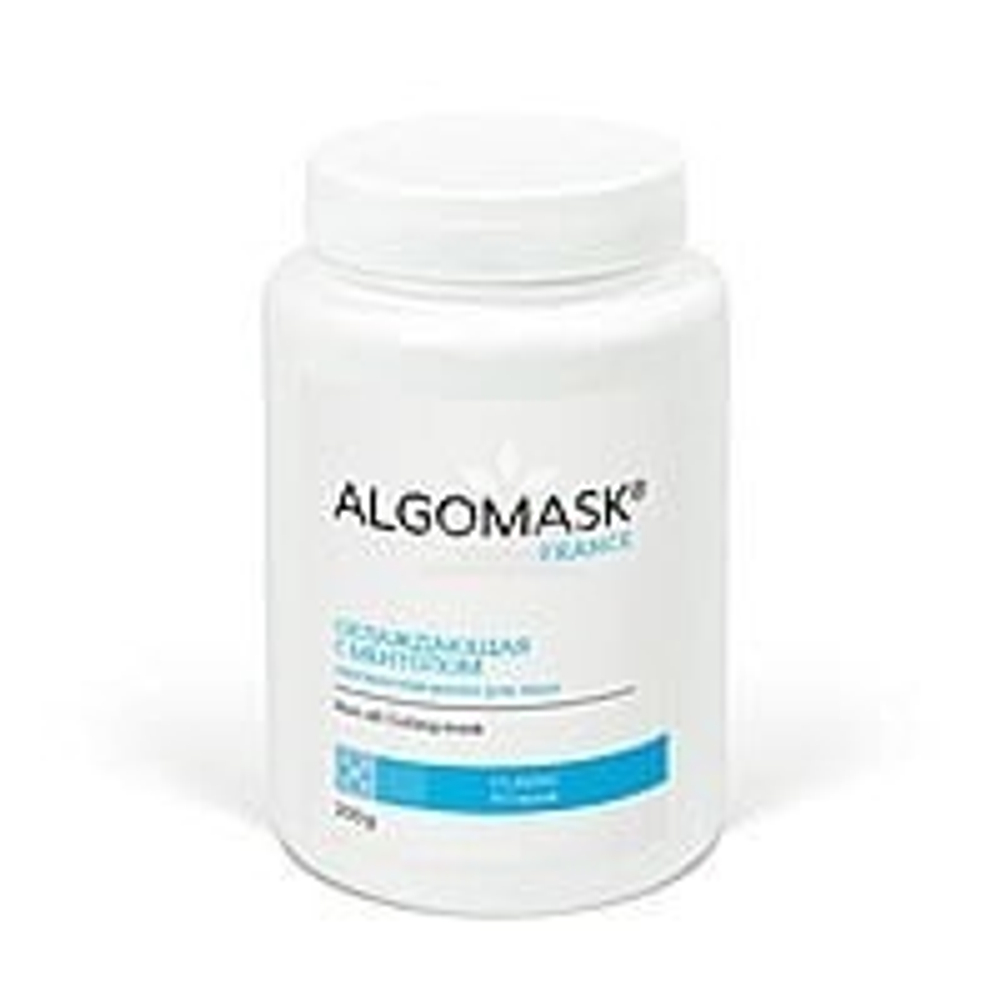 Охлаждающая альгинатная маска для лица с ментолом Peel off Cooling mask, Algomask