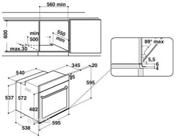 Духова шафа електрична HOTPOINT ARISTON FI7 861 SH WH HA