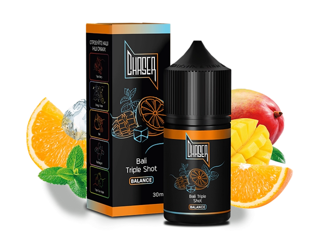 CHASER BLACK Bali Triple Shot (5%nic, 30ml)