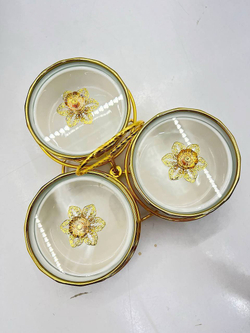 Менажница с крышкой 3 секции