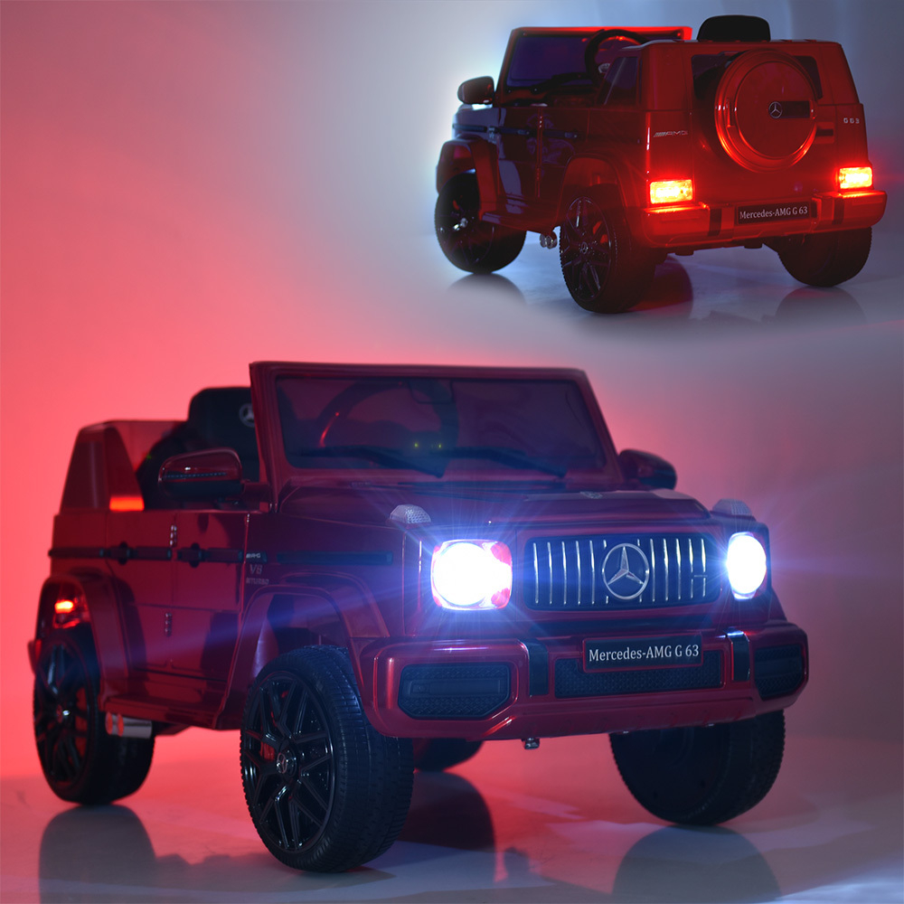 Дитячий електромобіль джип Mercedes G-Class (Гелентваген) M 4280EBLR