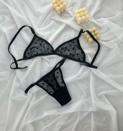 Коплект в крупний горошок