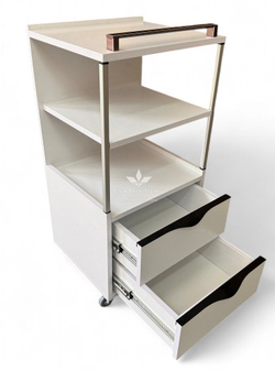 Педикюрний візок BVC ДСП з розетками