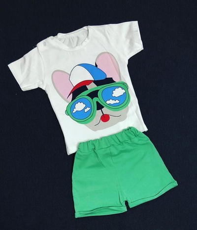 Костюм 2в1: футболка, шорти, бавовна ТМ "Murat Baby"