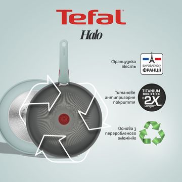 Набір посуду Tefal Halo Eucalyptus 3 предмети (L8029053)