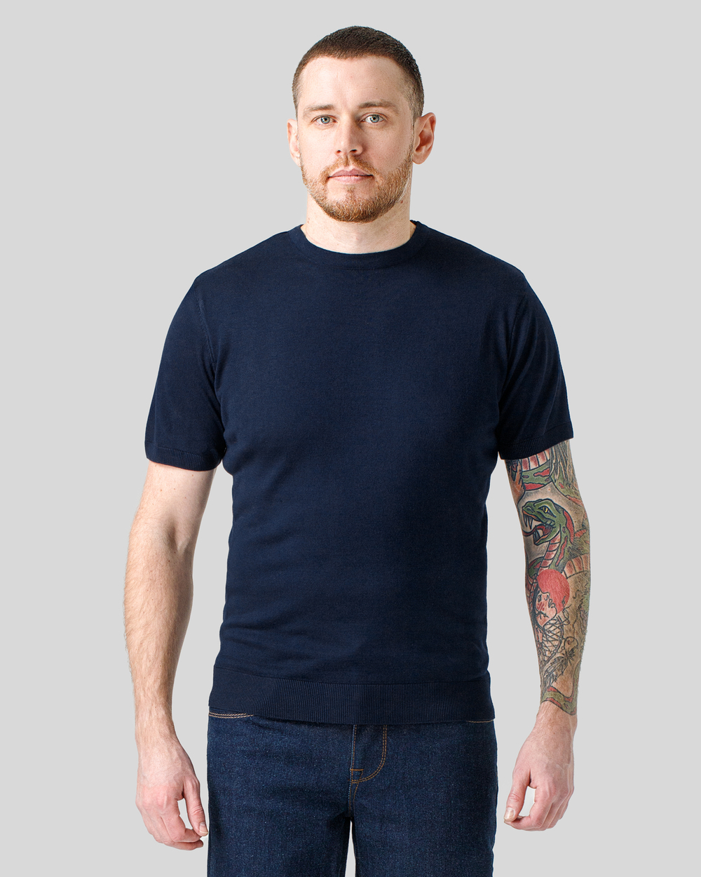 Футболка чоловіча темно-синя (арт. 7462300110)