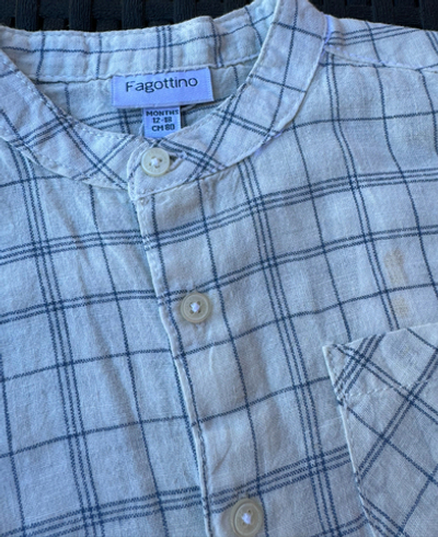 Сорочка, льон ТМ "OVS" (80 см)