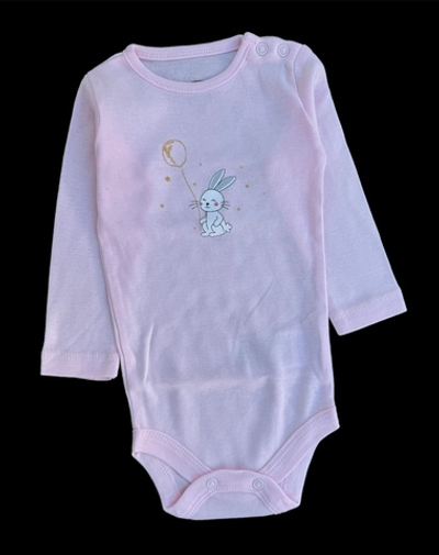 Боді "Зайка", бавовна ТМ "Cool club" (62 см)