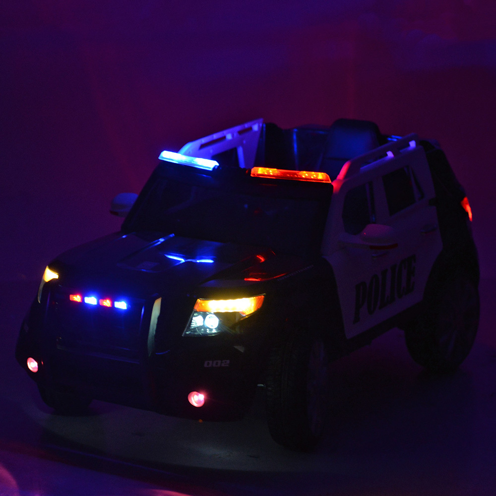 Дитячий електромобіль поліцейський джип Ford Police M 3259EBLR