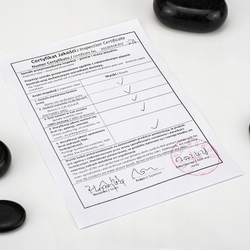 Набор базальтовых камней для массажа 36 шт