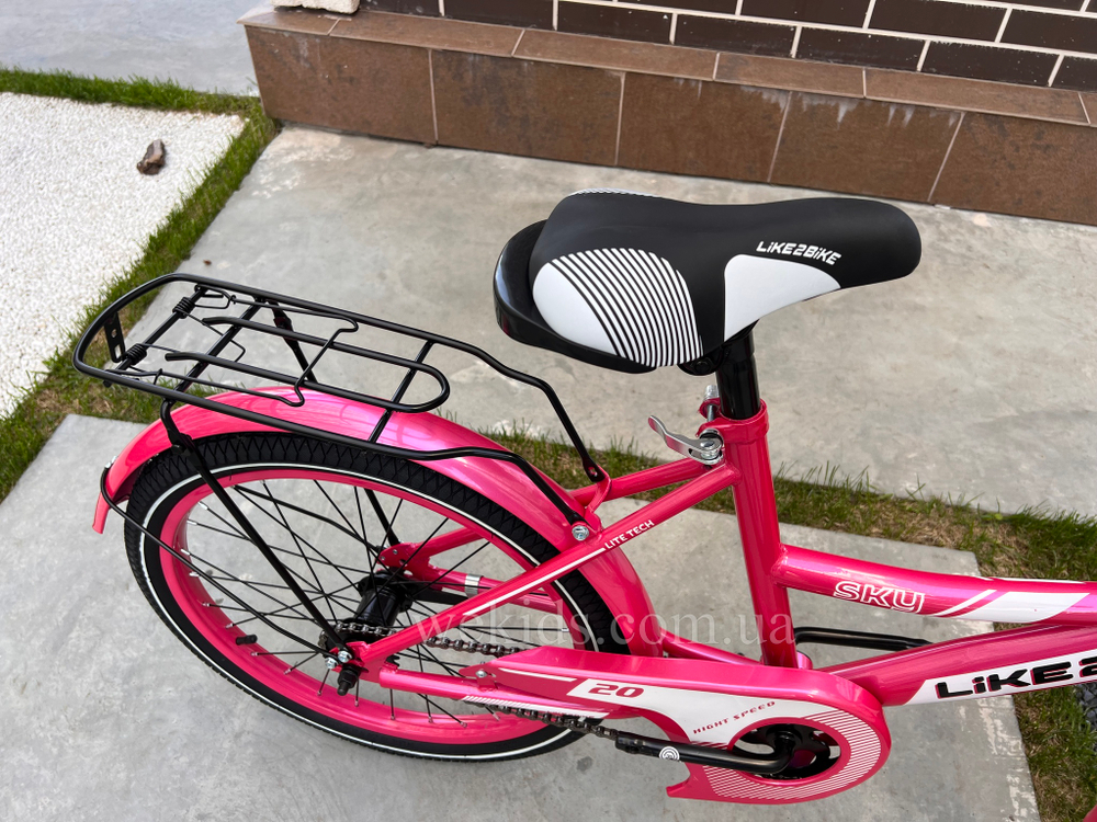 Детский велосипед Like2bike Sky 16 дюймов с багажником