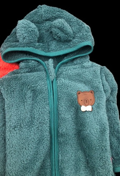 Костюм 2 в 1: кофта, штани "Ведмедик", набивна махра ТМ "Murat Baby" (74 см)