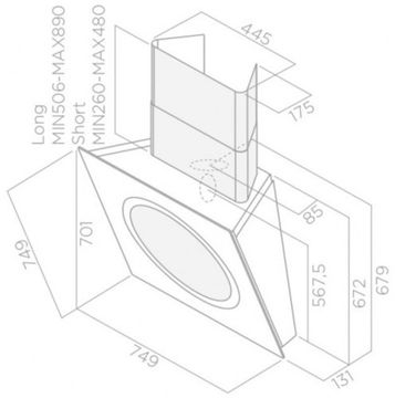 Витяжка ELICA OM AIR VINTAGE/F/75