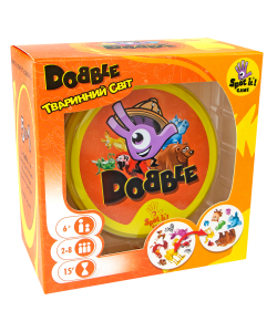 Настільна гра Dobble Animaux UA (Dobble тваринний світ)